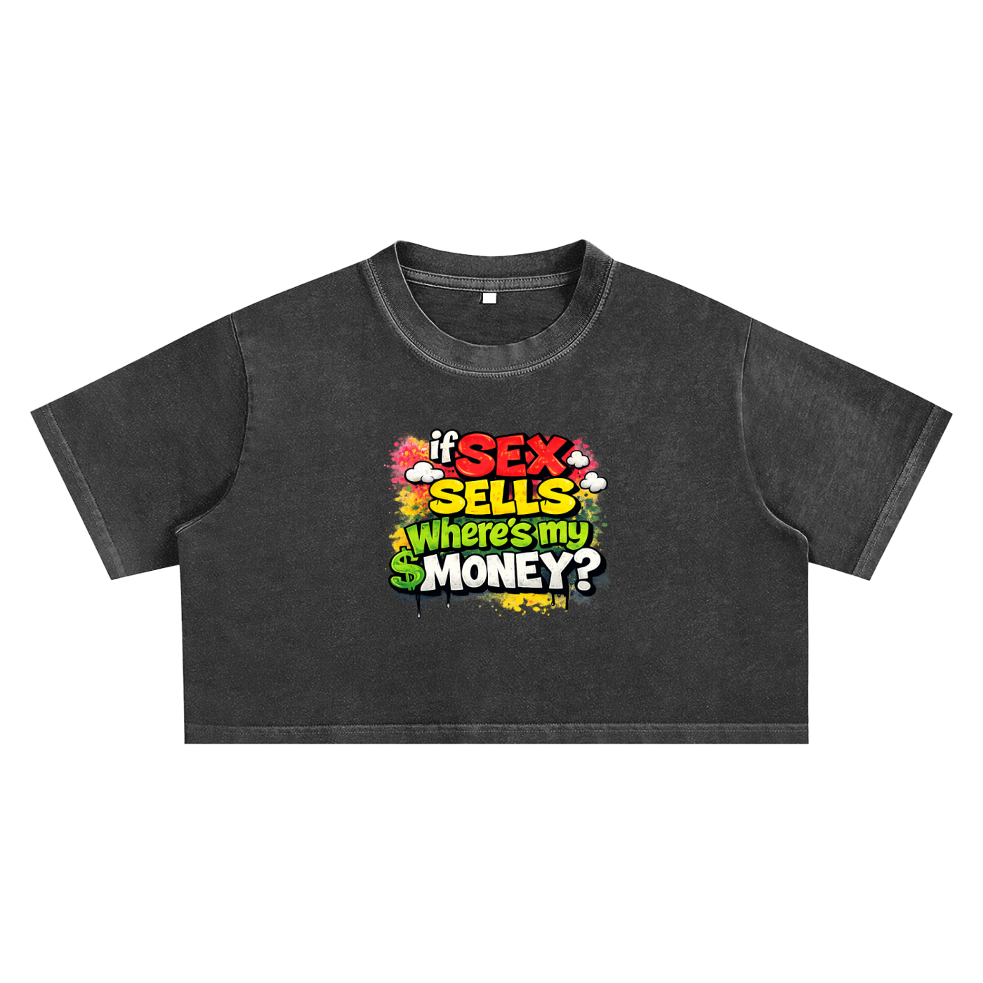Sex Sells Crop Top
