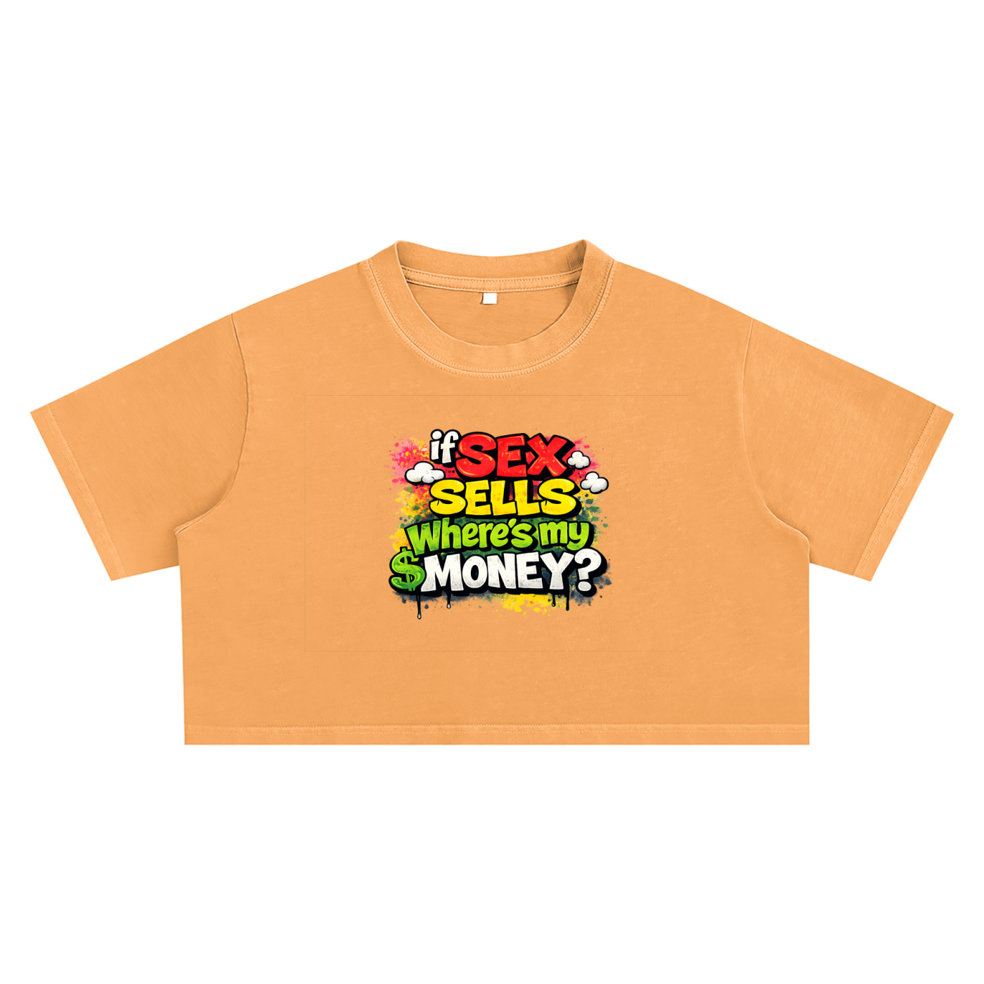 Sex Sells Crop Top