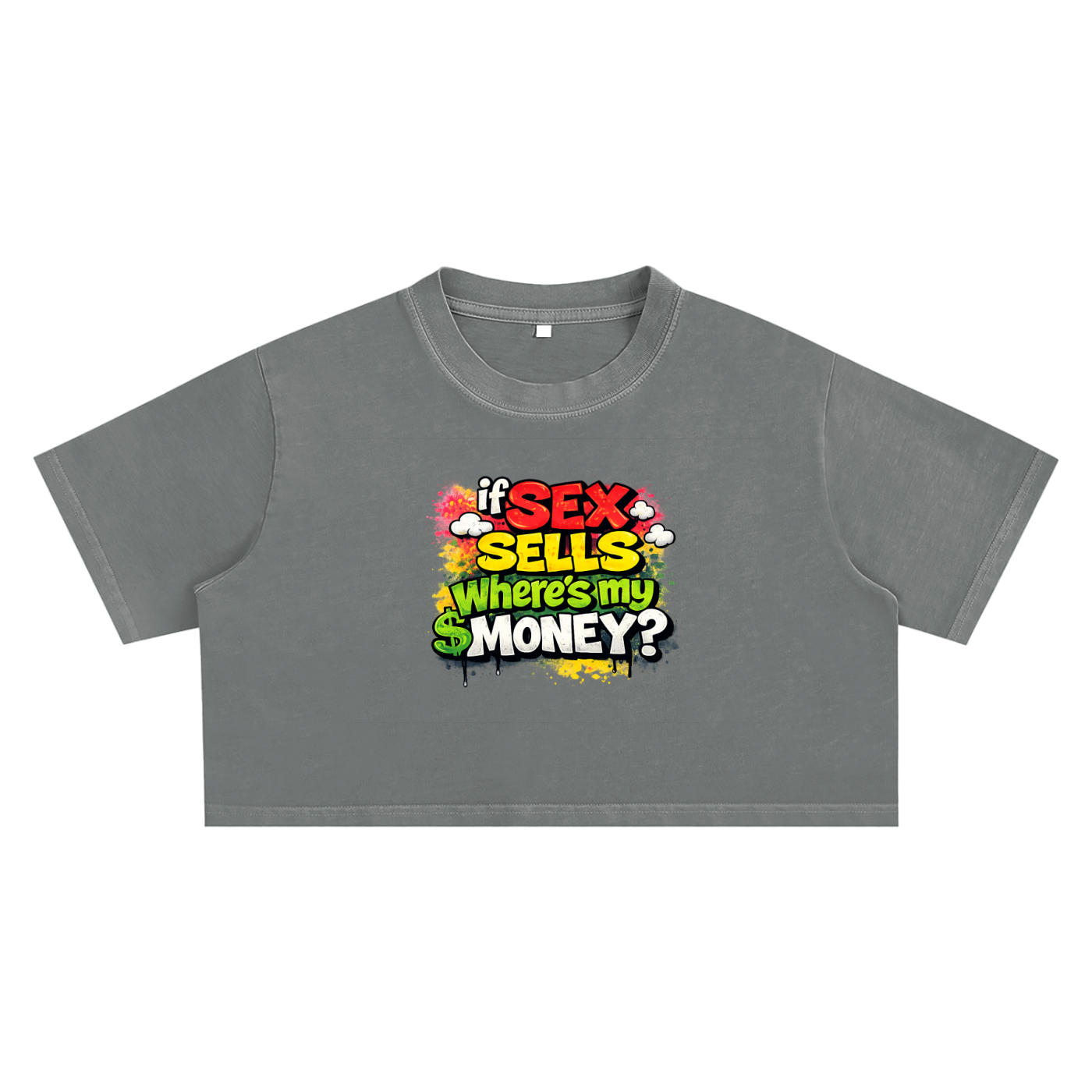 Sex Sells Crop Top