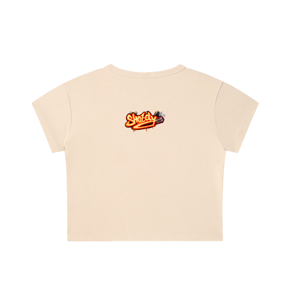 Snow Washed Crop Top