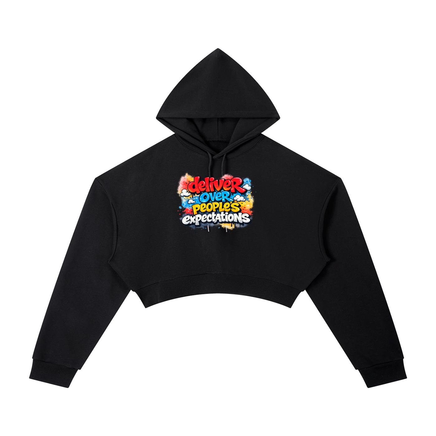 Essential Cropped Hoodie