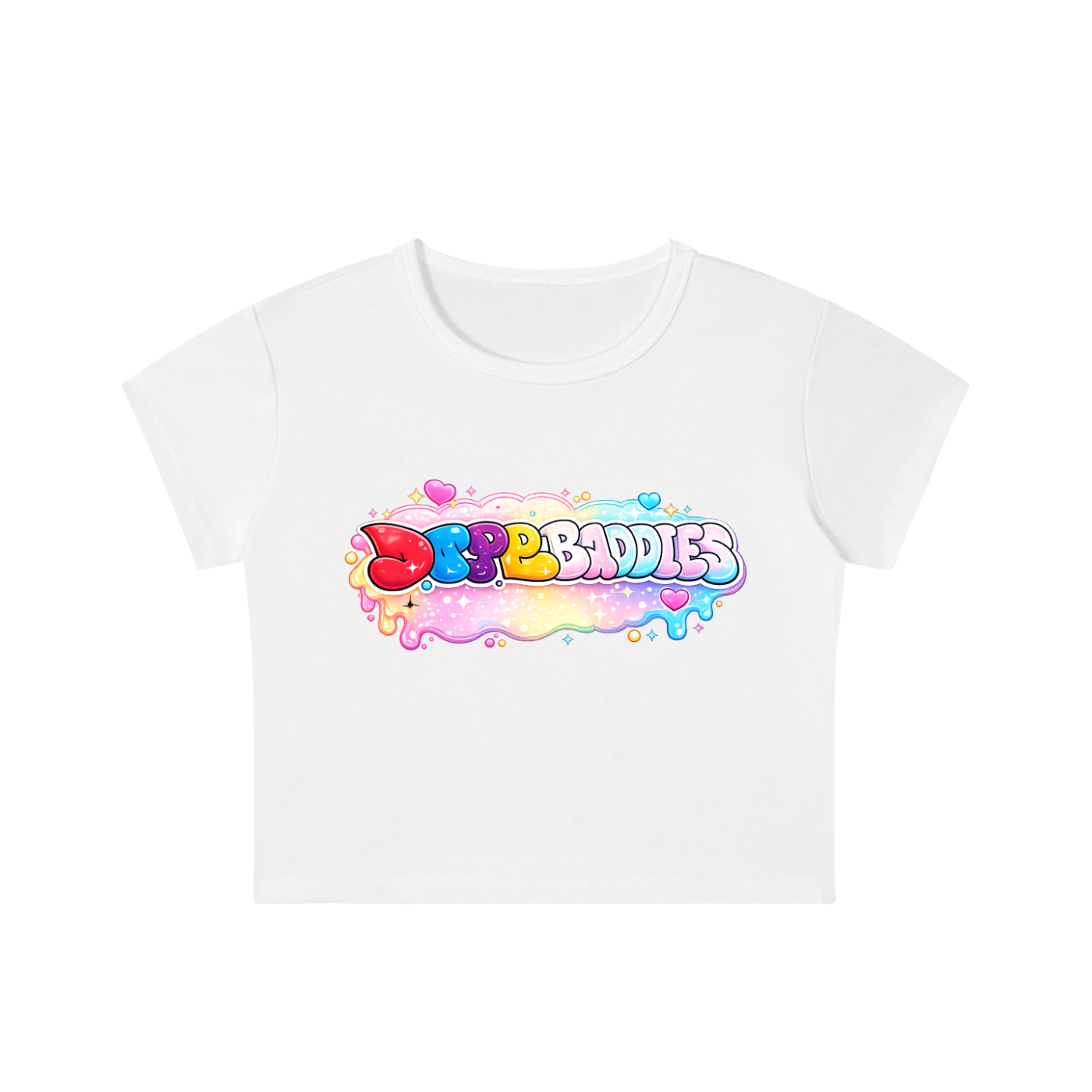Snow Washed Crop Top
