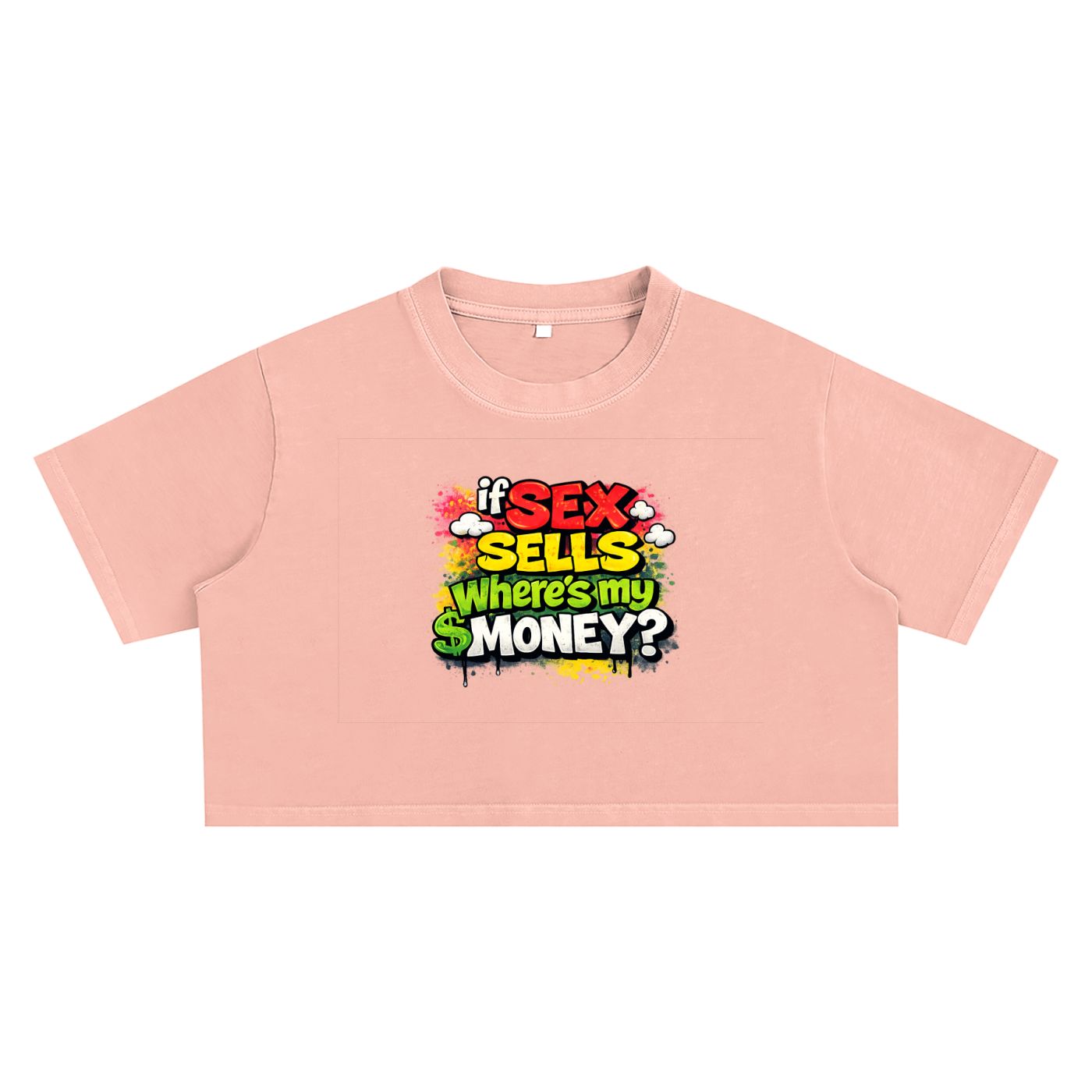 Sex Sells Crop Top